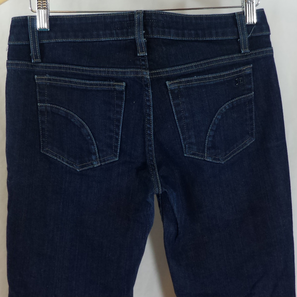 Joe's Cigarette Dark Tessa Frayed Jeans - Size 27 - Picture 6 of 8